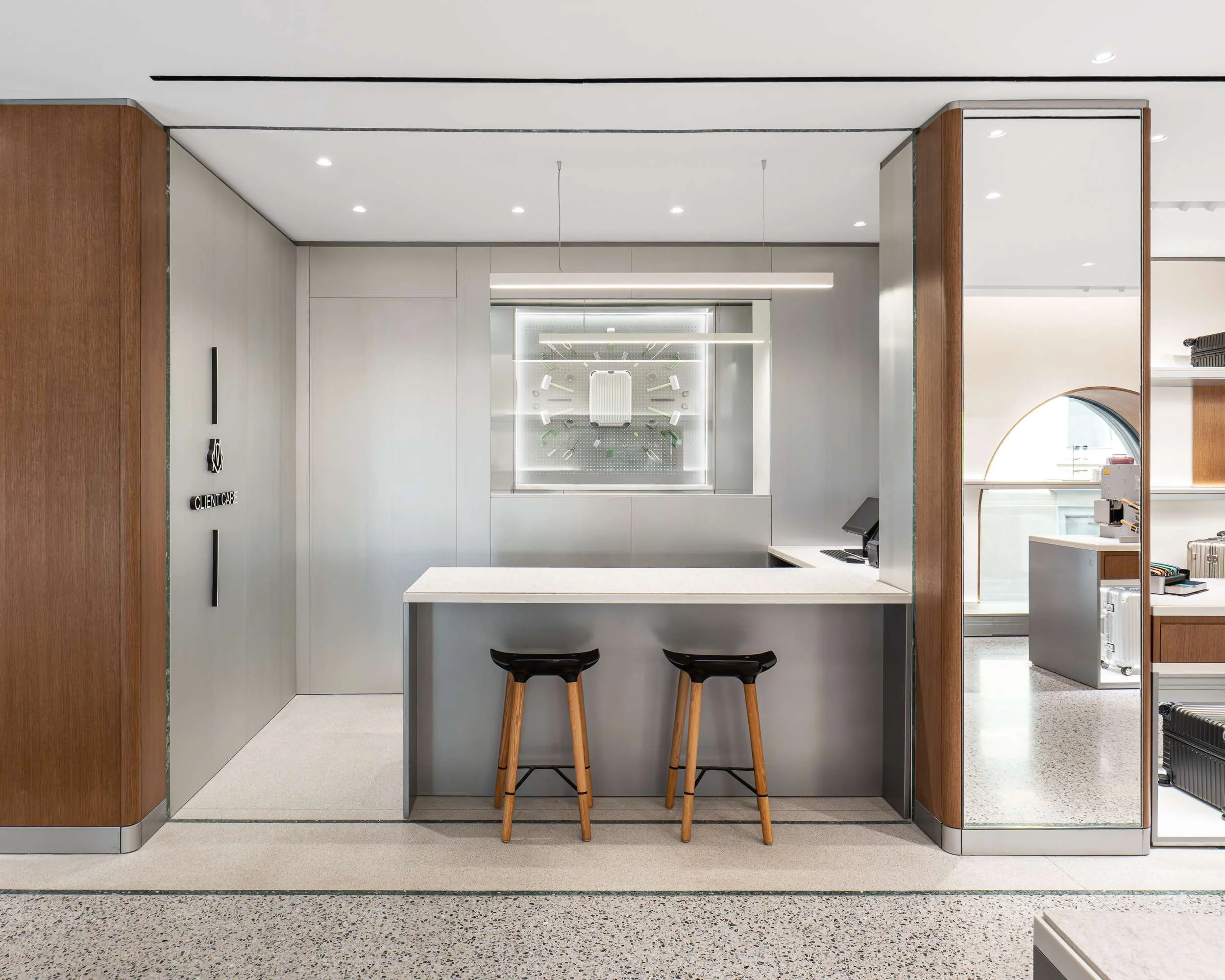 The Architecture of Travel: Rimowa Opens on Via Pietro Verri The Architecture of Travel: Rimowa Opens on Via Pietro Verri